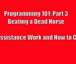 Programming 101: Part 3-Beating a Dead Horse
