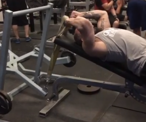 4/11- Crappy Benching and innovative exercises w/video