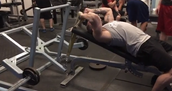 4/11- Crappy Benching and innovative exercises w/video