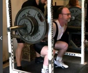 My Special Olympian Athlete, CJ Piantieri, Squatting w/video, 5 Weeks out from the Special Olympic’s Nationals