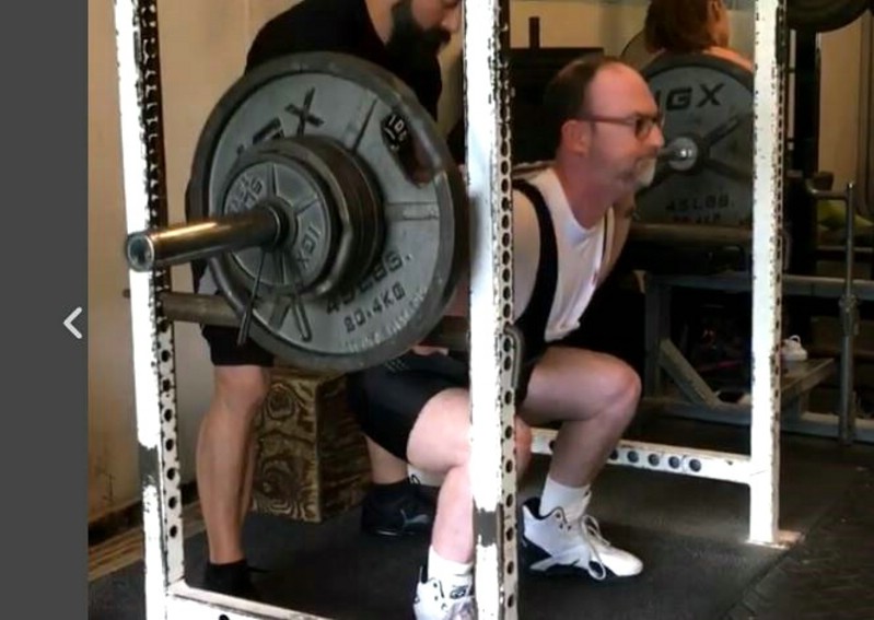 My Special Olympian Athlete, CJ Piantieri, Squatting w/video, 5 Weeks out from the Special Olympic’s Nationals