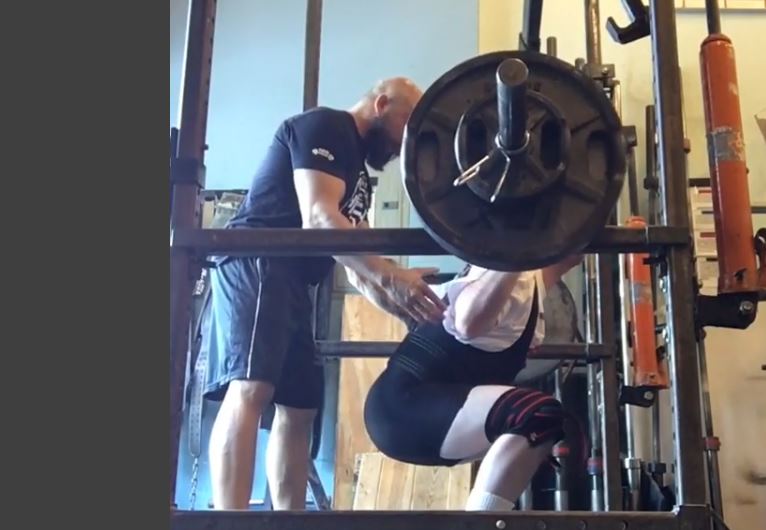 Video of my Special Olympic athlete, CJ Piantieri's, Squat attempts for nationals