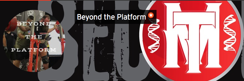 Beyond The Platfom Podcast 49 - Dave Tate 