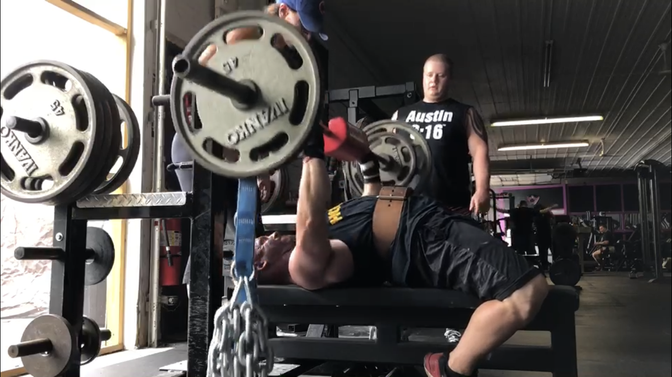 Wk 11 Day 2: Max Effort bench doubles