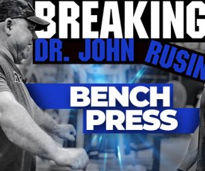 WATCH:  Breaking John Rusin — The Bench Press
