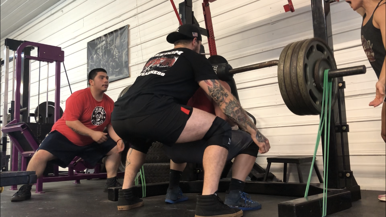 Wk6 Day1: SSB against insane band tension - 2018 APF/AAPF IL Raw Power Challenge