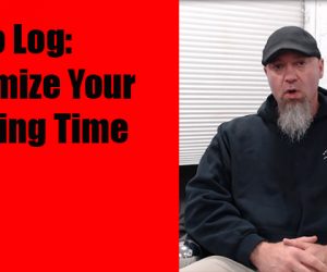 Video Log: Maximize Your Training Time