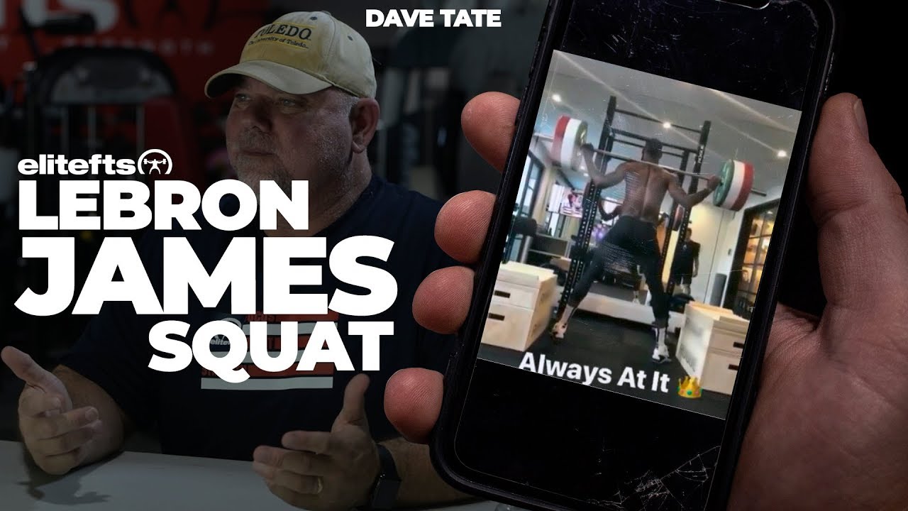 Dave Tate's Opinion on Lebron James' Squat