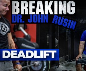 Talking Deadlifts with Dr. John Rusin on IG Live