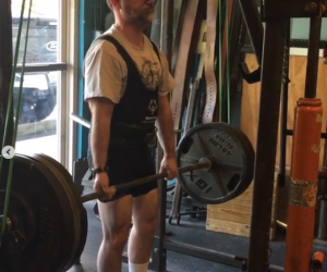 Video update of my Special Olympic athlete, CJ Piantieri's, Squat and Deadlift training for the upcoming Florida State games
