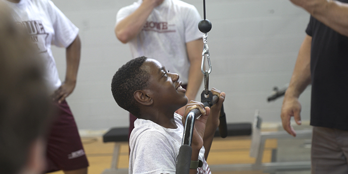 WATCH: Howe Military Academy Strength and Fitness Center  