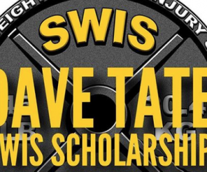 SWIS Dave Tate Schilarship 