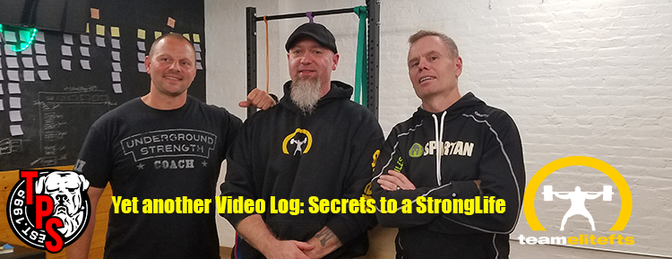 Yet another Video Log: Secrets to a StrongLife