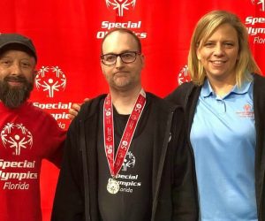 Congratulations to my Special Olympic athlete, CJ Piantieri, on another successful meet after overcoming some adversity.