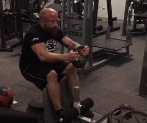 More progression with Sissy Squats on the Home GHR w/video