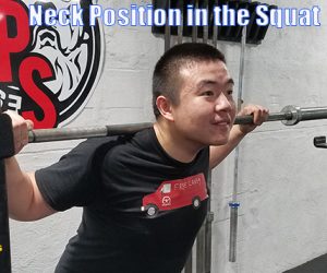 Neck Position in the Squat
