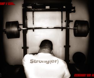 Cambered Bar Box Squat