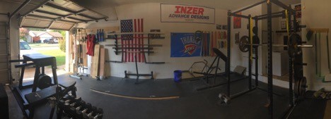 My personal garage gym.