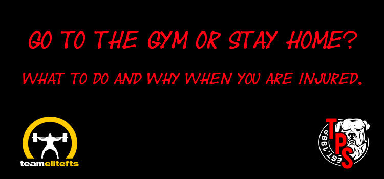 Go to the gym or stay home.