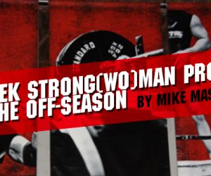 12-Week Strong(wo)man Program for the Off-Season