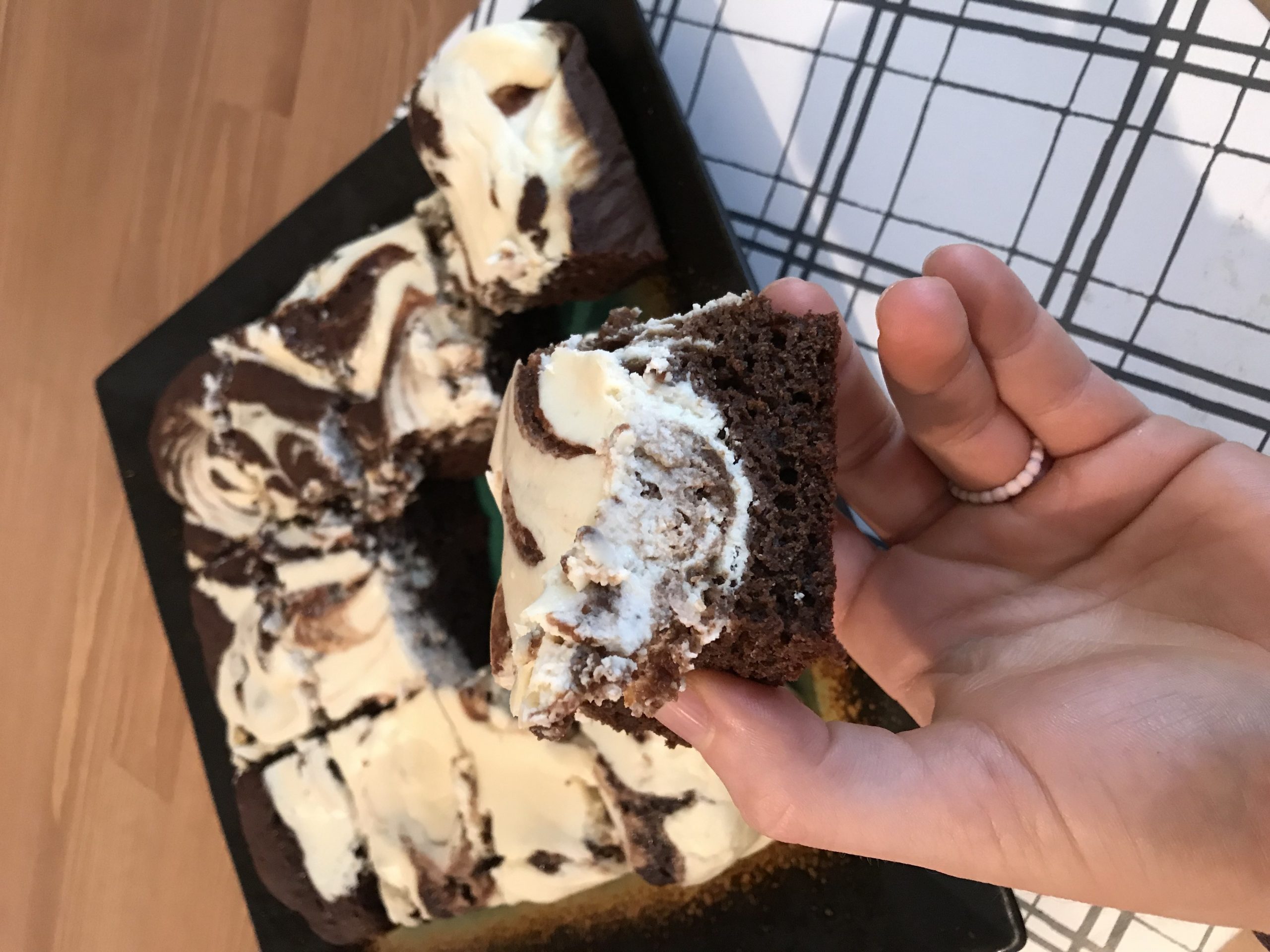 Macro-Friendly Cheesecake Brownie Recipe