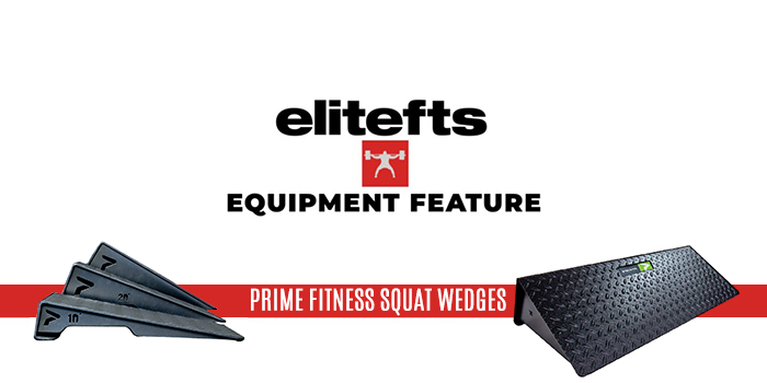 Equipment Feature — PRIME Fitness Squat Wedges