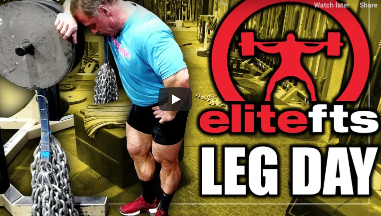 Superhuman Leg Workout at EliteFTS