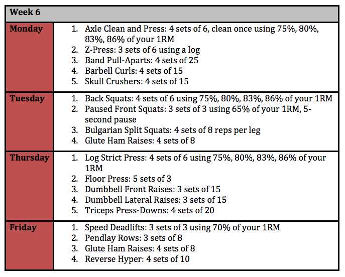 week 6