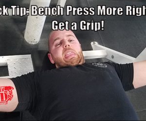 Quick Tip: Bench Press More Right Now