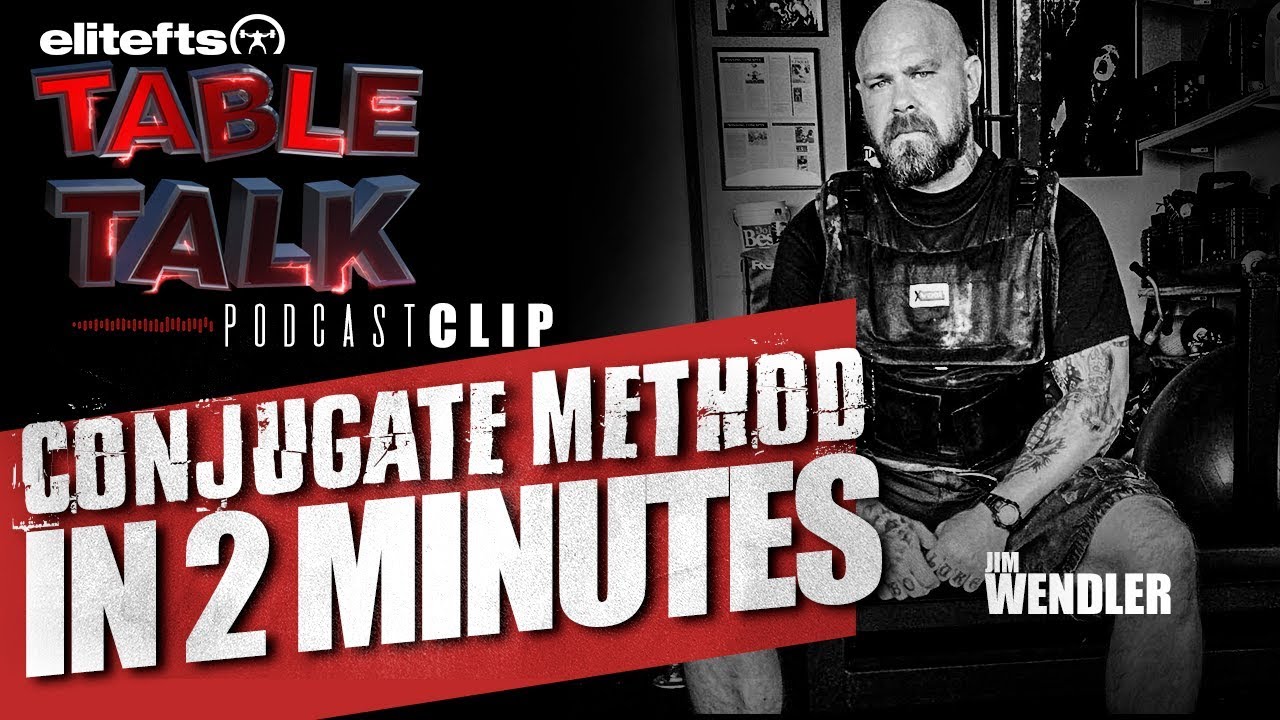 Jim Wendler's 2 Minute Conjugate Breakdown