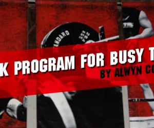 Alwyn Cosgrove's 4-Week Program for Busy Times