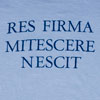 5/4/2023  Res Firma Mitescere Nescit