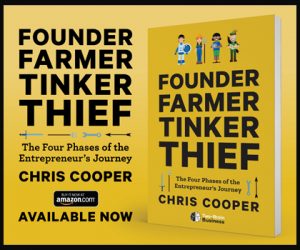 "Founder, Farmer, Tinker, Thief" is Now an Amazon.com Bestseller