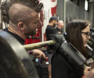 Conjuphasic Max Effort SSB Front Squats