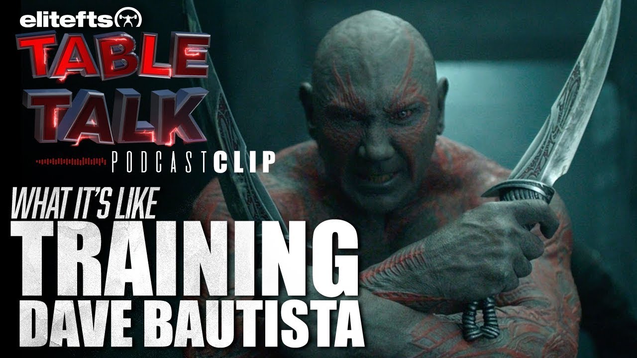 What It's Like Training Dave Bautista