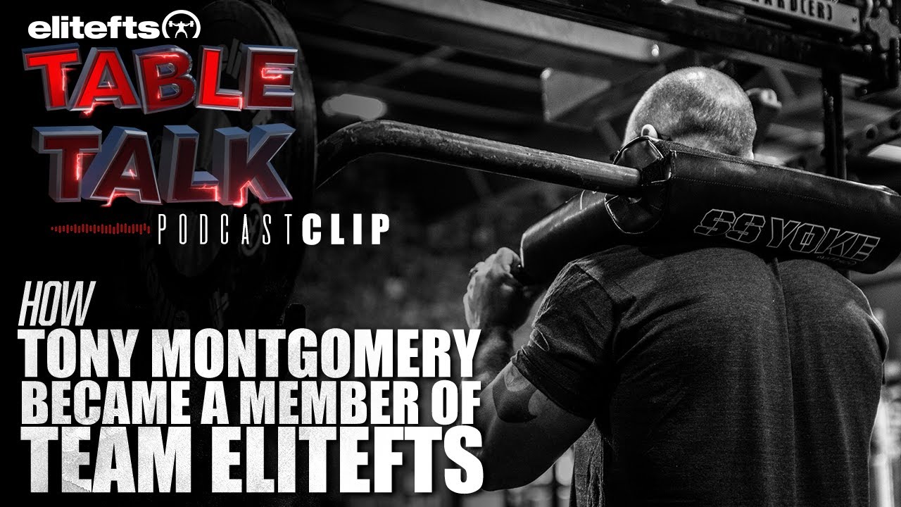 How Tony Montgomery Became a Member of Team elitefts 