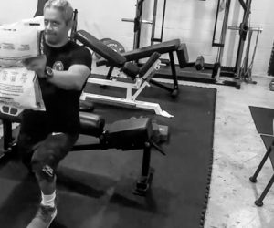 Heavy Bag Split Squat Functional Position Series 