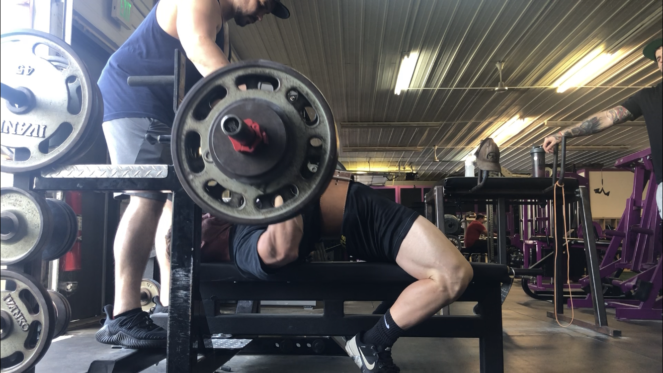 Peak Wk3: Heaviest Bench of training - still having issues