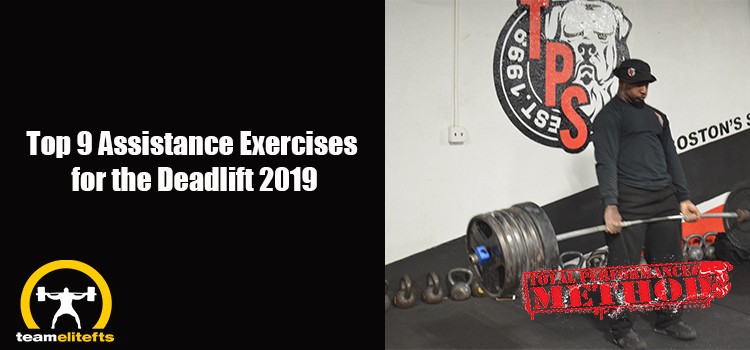 Top 9, Assistance Exercises, Deadlift, CJ Murphy, snatch grip deadlift, block pull, powerlifting, elitefts, elitefts.com, tps method, tpsmethod.com, reverse band, chain, chains, suspended;