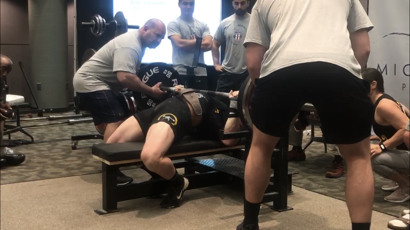 Peak Wk4: well, I was able to bench...