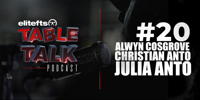 LISTEN: Table Talk Podcast #20 with Alwyn Cosgrove