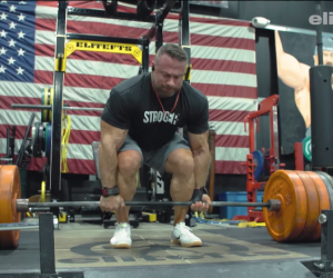 Justin Harris Back Training At Elitefts