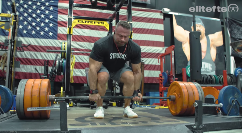 Justin Harris Back Training At Elitefts