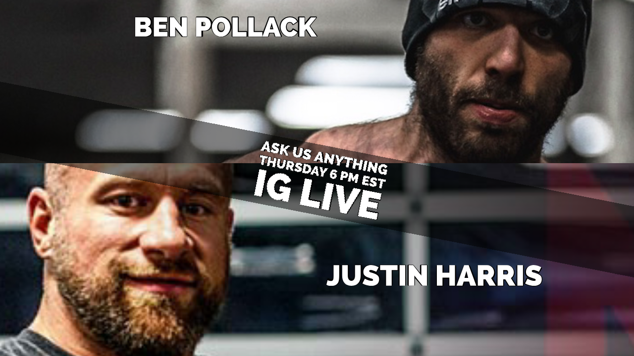 IG Live With Justin Harris & Ben Pollack