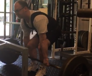 My Special Olympian athlete, CJ Piantieri’s training, 2 Weeks out 