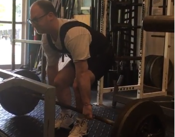 My Special Olympian athlete, CJ Piantieri’s training, 2 Weeks out 