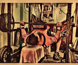 Vintage Lifter Bench Press Training