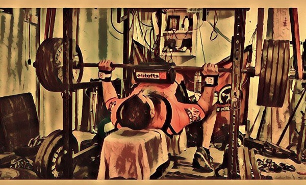 Vintage Lifter Bench Press Training