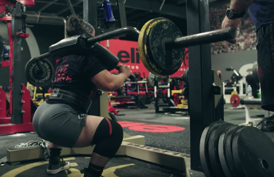 Dave Tate Helping Ashley Petro Dial In Her Squat