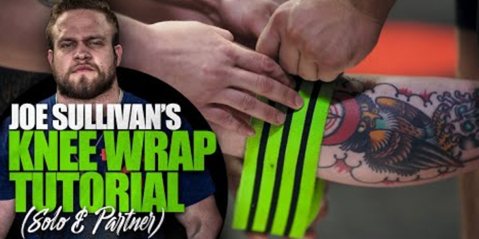 WATCH: Joe Sullivan's Knee Wrap Tutorial for Raw Lifters